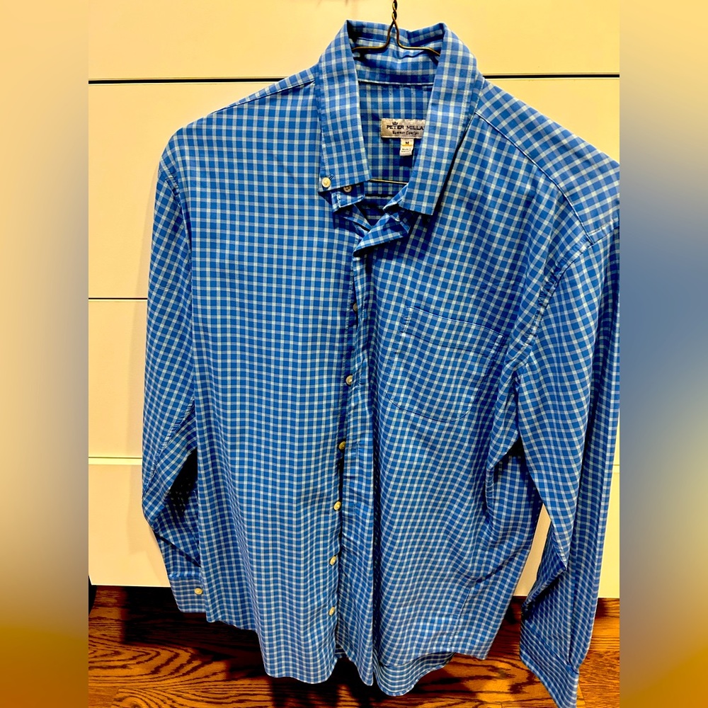 Peter Millar summer comfort size medium dress or casual shirt.